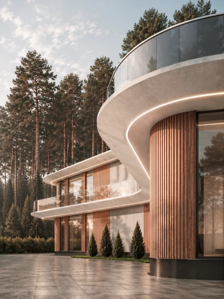 Premium class villa, type Y2, two storeys — Burkit Togayy village architecture, PrivateHouse
